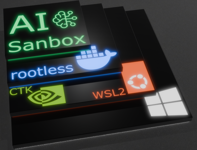 nranthony's tweet photo. 🔒 Local AI dev can be safe.
My AI Sandbox locks containers down, so you get GPU speed without sudo risks.
Tech stack below 👇 Repost to save 🔁
https://t.co/j8viCvgVaL
#MLOps #WSL2 https://t.co/FsiQSzZFZc