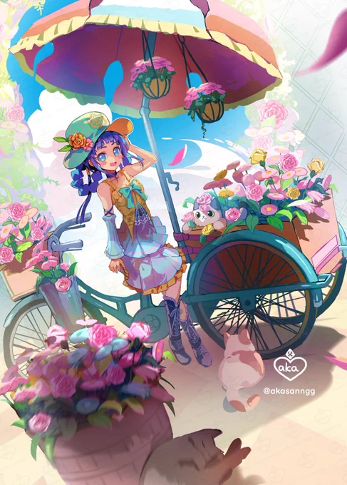 #無言で帽子をかぶったイラストを貼る見た人も貼る