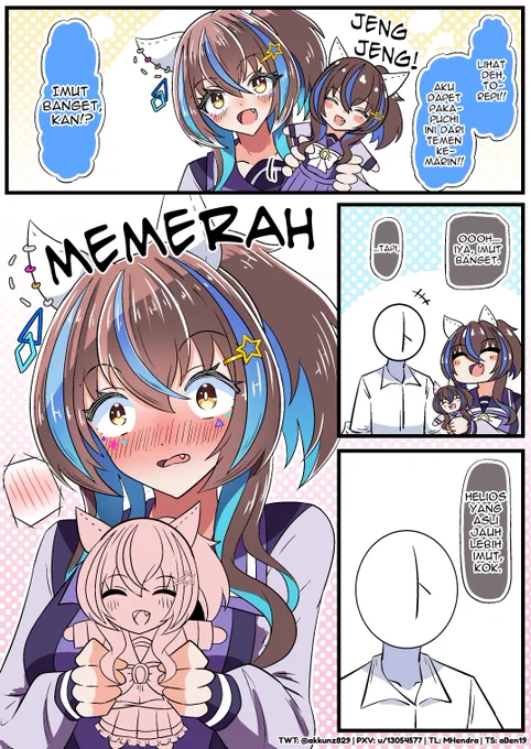 ぱかプチヘリオスと天然トレーナー
インドネシア語翻訳:@MarcellHendra

#ウマ娘 #ウマ娘英訳 #ウマ娘インドネシア語翻訳 #umamusume #UmaTranslations 