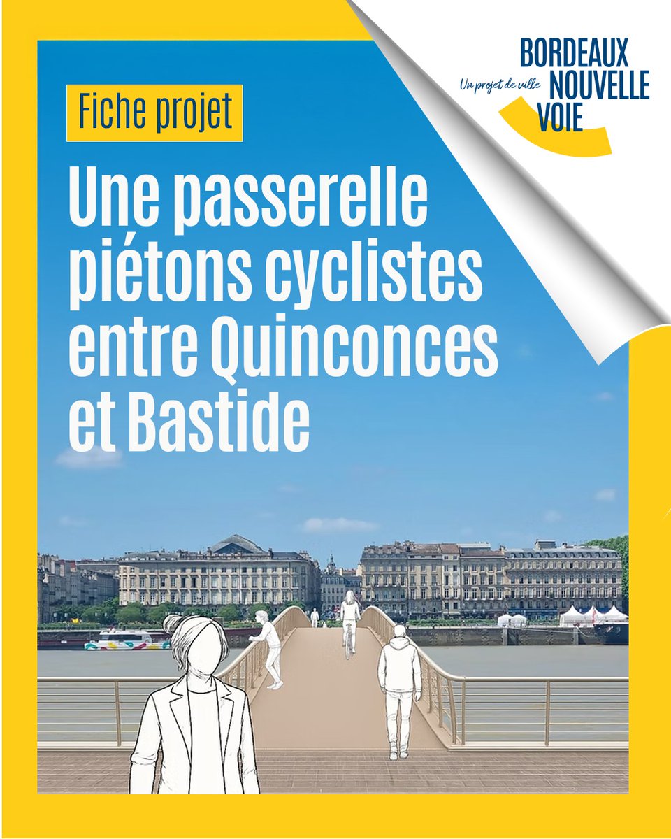 🚶‍♂️🚲 𝗘𝘁 𝘀𝗶 𝗼𝗻 𝘁𝗿𝗮𝘃𝗲𝗿𝘀𝗮𝗶𝘁 𝗹𝗮 𝗚𝗮𝗿𝗼𝗻𝗻𝗲 𝗮𝘂𝘁𝗿𝗲𝗺𝗲𝗻𝘁 ?

Aujourd’hui, pour aller de la Bastide aux Quinconces à pied ou à vélo, il faut faire un détour par le pont de pierre puis par les quais. Long, parfois dissuasif. En tram, c'est pire avec les