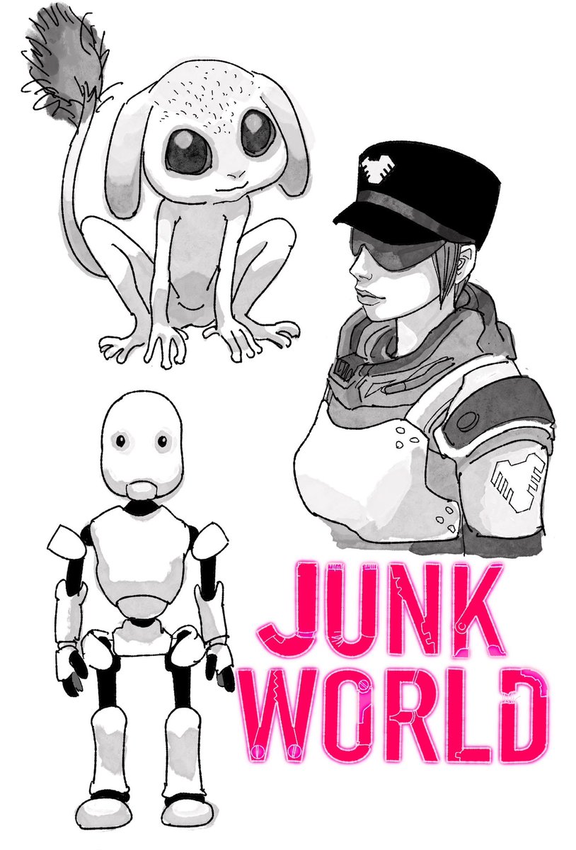 amesho0417's tweet image. 映画『JUNK WORLD』観ました
パラレルワールドを描いているので一作目『JUNK HEAD』に比べて時間空間共に遥かに超える世界観。メカもかなり精緻な造りになっていてカッコいい。キャラクターも魅力的。吹替版を観たので次はゴニョゴニョ語版を観るよ。
#JUNKWORLD #感想恐縮でーす