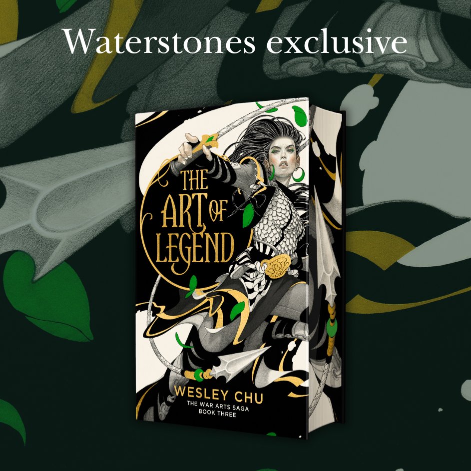 Waterstones (@waterstones) on Twitter photo A hero once believed to be the chosen one must find a new path with the help of a band of unlikely allies in THE ART OF LEGEND, the epic conclusion to <a href="/wes_chu/">Wesley Chu</a>'s thrilling The War Arts Saga. Find our Exclusive Edition with stunning sprayed edges here: waterstones.com/book/the-art-o… A hero once believed to be the chosen one must find a new path with the help of a band of unlikely allies in THE ART OF LEGEND, the epic conclusion to <a href="/wes_chu/">Wesley Chu</a>'s thrilling The War Arts Saga. Find our Exclusive Edition with stunning sprayed edges here: waterstones.com/book/the-art-o…