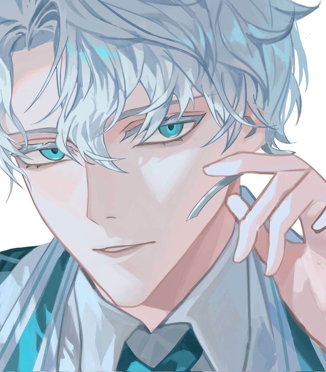 #刀剣乱舞 #雲生 
畫了雲生，摸一下刀男人