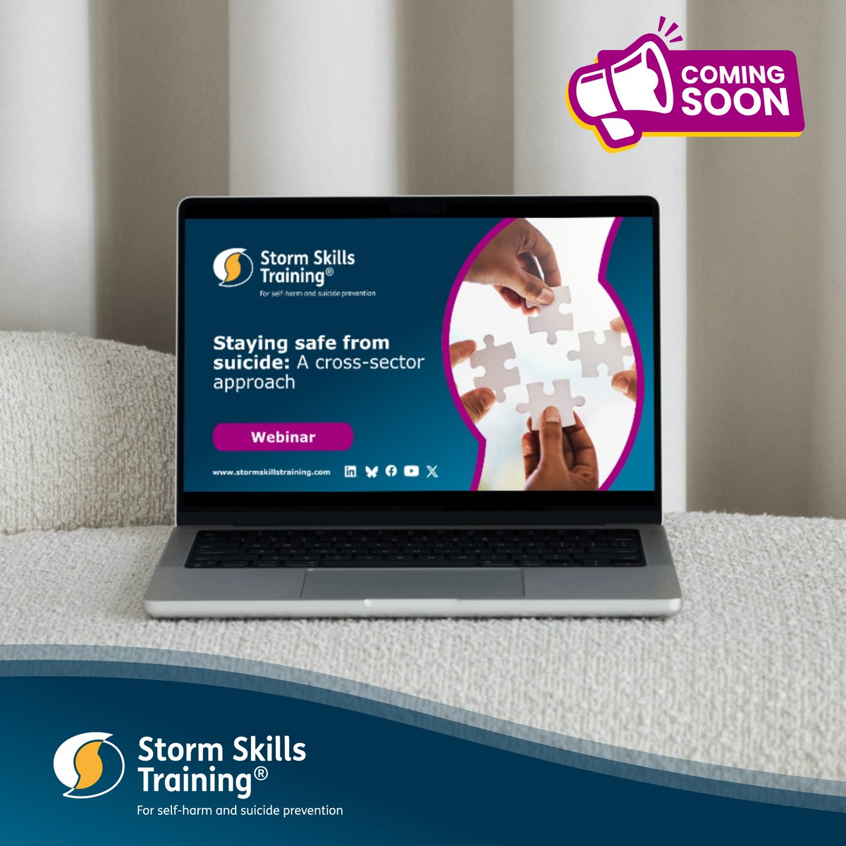 🎥 Webinar coming soon! 
“Staying Safe from Suicide: A cross-sector approach”

We’re excited to announce that we’ll soon be releasing a recorded webinar exploring the Staying Safe from Suicide Guidance, published by NHS England in April 2025 🧵(1 of 4)