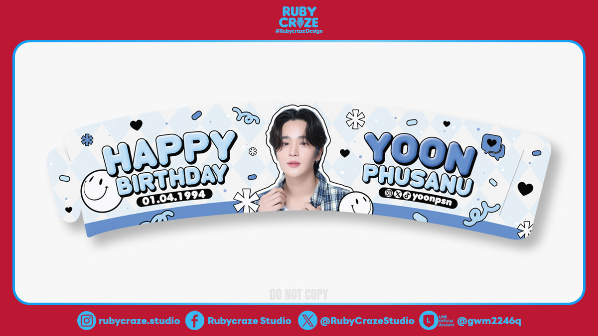 RubyCrazeStudio's tweet image. 💙Cupsleeve Design💙
ตัวอย่างงานลูกค้า #RubycrazeDesign
รับออกแบบ สนใจDm,Line : @gwm2246q

#รับออกแบบของแจก #รับออกแบบgiveaway #ออกแบบที่ครอบแก้ว #ของแจกหน้าคอน #รับออกแบบของแจกหน้าคอน #ออกแบบgiveaway