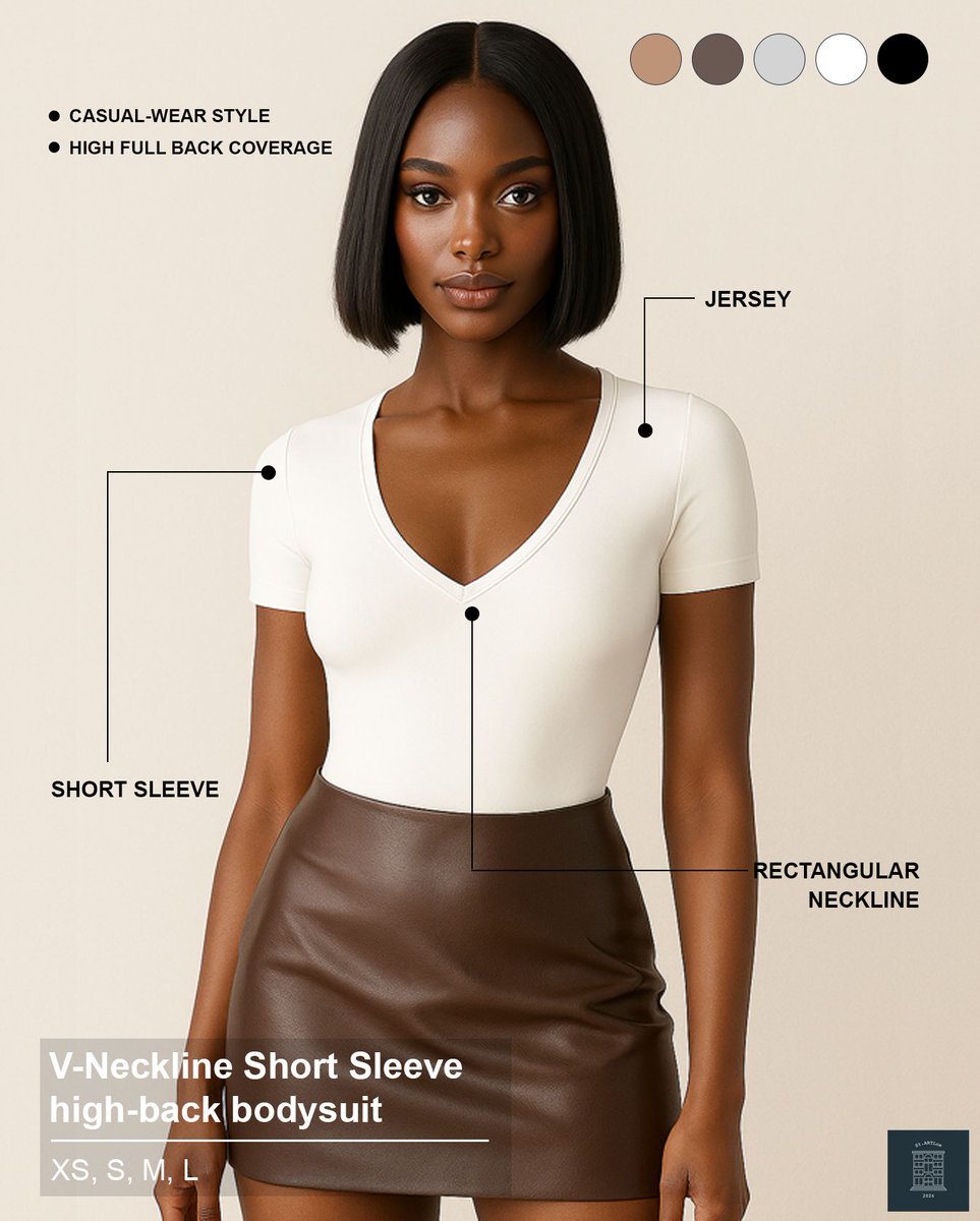 startloe's tweet photo. ✨🤍 V-Neckline Short Sleeve Bodysuit✨
https://t.co/e2vrIJvtn4 
.
Experience the essence of minimalist style. This versatile staple is your forever favorite for easy, effortless layering.
.
#FallEssentials #WardrobeGoals #NeutralStyle #ConsciousCloset #BodysuitBeauty https://t.co/eSORx69kub