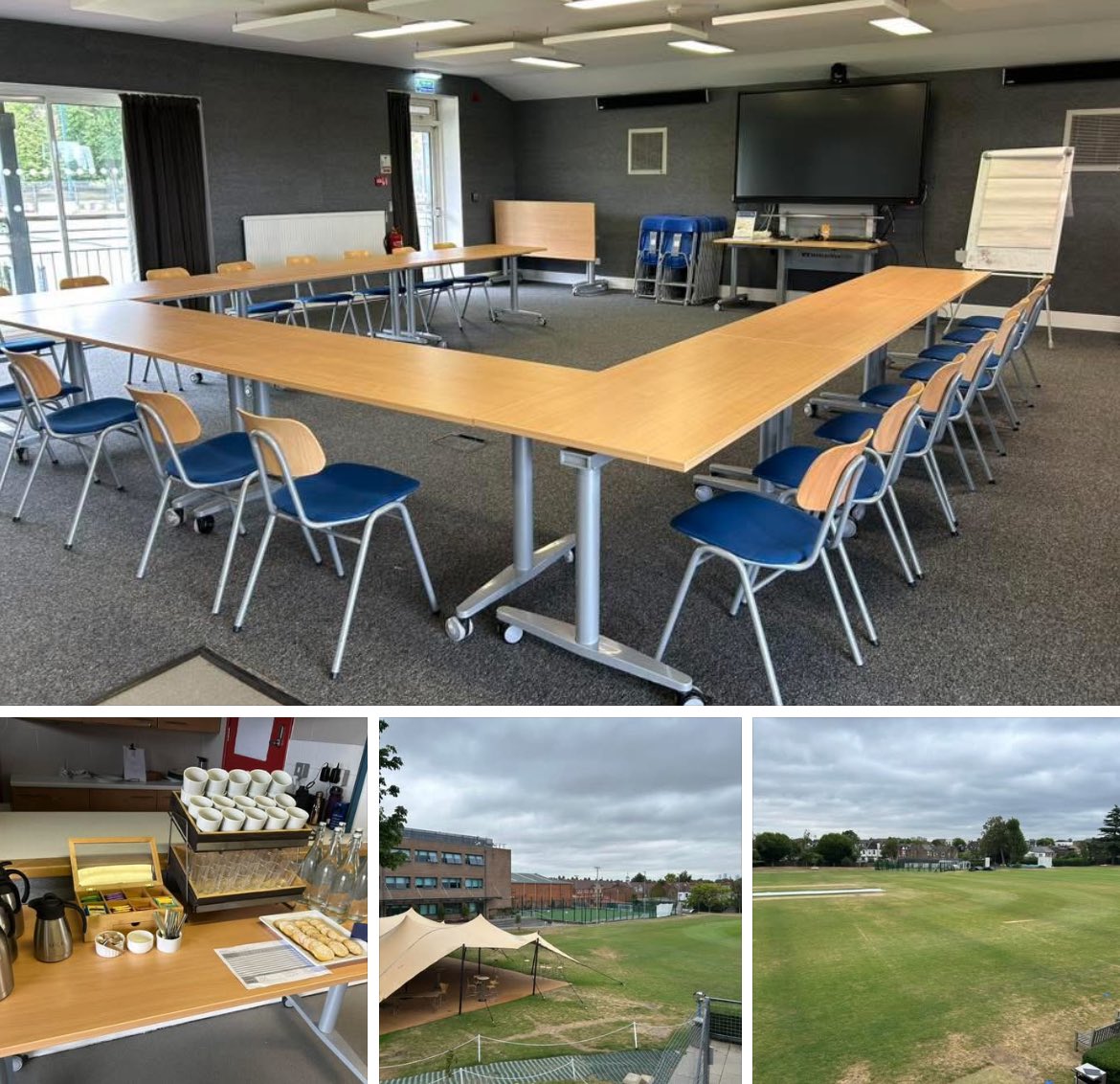 The Schools' Enterprise Association (@theschoolsente1) on Twitter photo Thank you to <a href="/AlleynsSchool/">Alleyn's School</a> for hosting a meeting for us today in their sports pavilion.
Love to see the transformation of school space into commercial space!
#dualuseschoolfirst #venuehire #BeautifulSchools Thank you to <a href="/AlleynsSchool/">Alleyn's School</a> for hosting a meeting for us today in their sports pavilion.
Love to see the transformation of school space into commercial space!
#dualuseschoolfirst #venuehire #BeautifulSchools