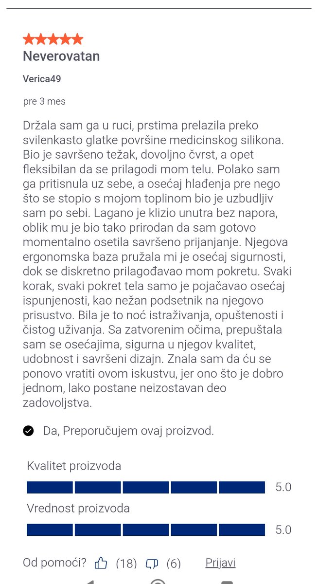 Recenzija na DM-u za vibrator Recenzija na DM-u za vibrator