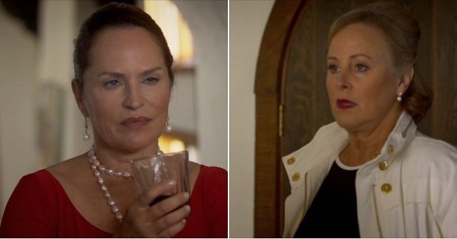 That look you get when you are busted while breaking into your ex-husband's house by your daughter. There's no stopping Isabel when she has an agenda.

#BeaconHilltheSeries