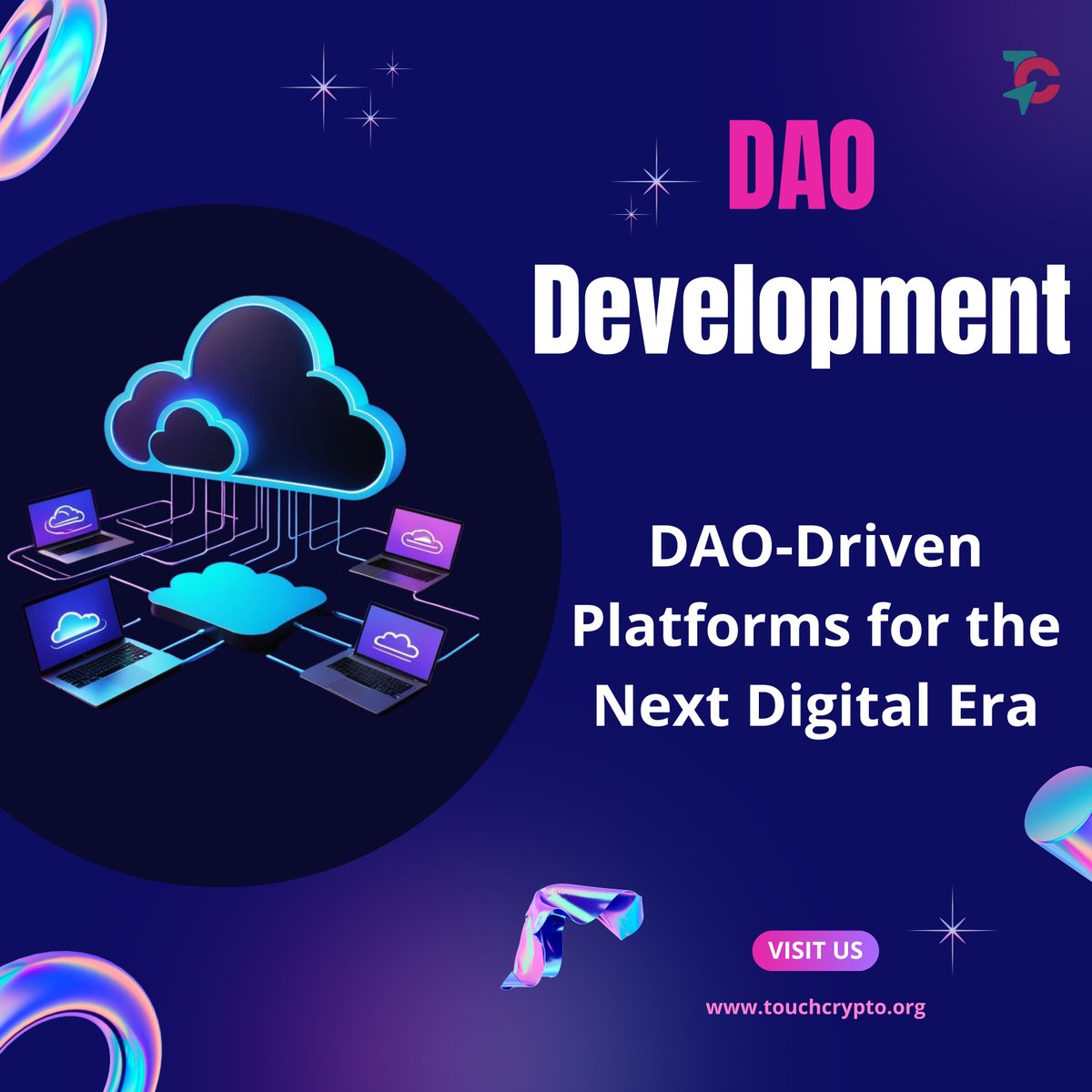 touchcrypto25's tweet image. Redefine how decisions are made in the digital world through transparent, decentralized governance.
Visit us - touchcrypto.org/dao-developmen…
#DAOdevelopment #Web3Solutions #Blockchain #Decentralization #SmartContracts #Crypto #Vietnam #Denmark #Rwanda #Portugal #Singapore