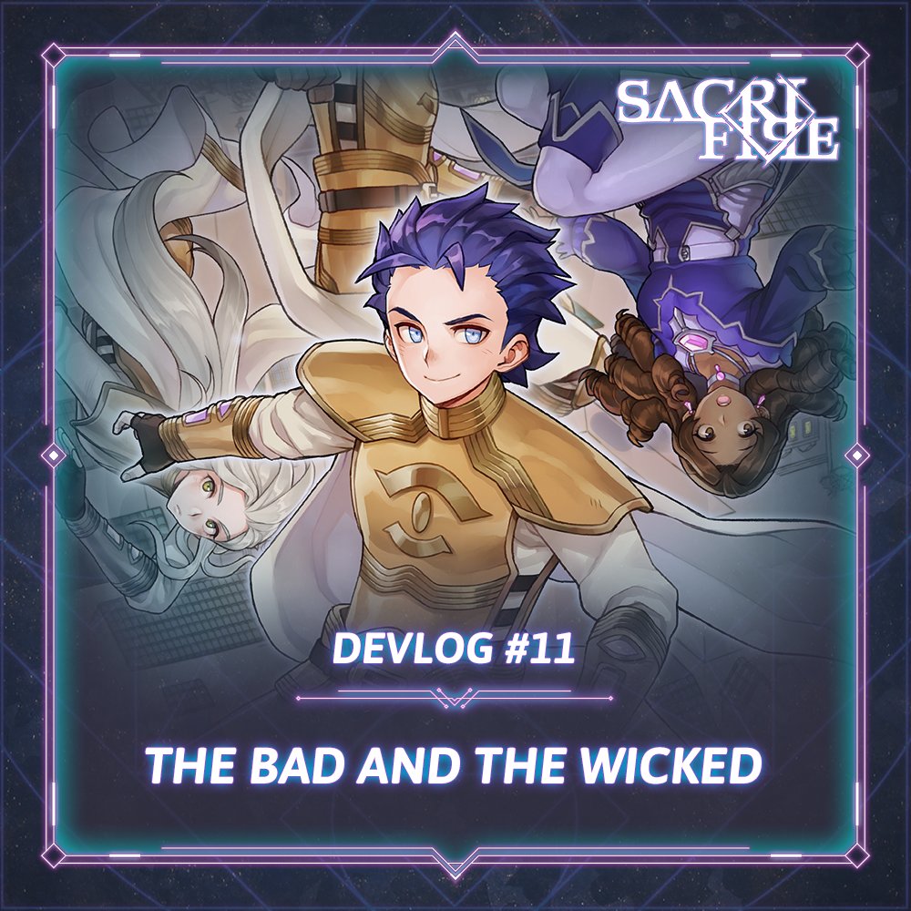 pixelated_milk's tweet image. Meet some of the charming individuals Ezekiel won’t be sending postcards to.
From velvet crime lords to sadistic guards, SacriFire’s early villains are here, and they’re just getting started.
📖 Read more: store.steampowered.com/news/app/16613…
#indiegame #gamedev #jrpg