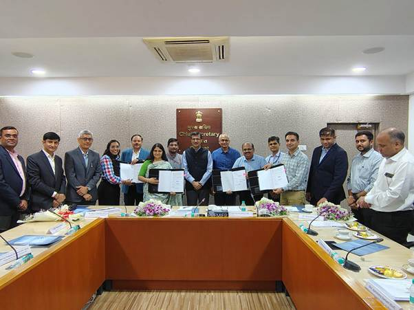 ✳ Amended BharatNet Program Operationalises in Gujarat under State-Led Model

✳ Gujarat Becomes the First State to formalizes multi-party agreement; continues to lead in rural digital empowerment

✳ New rollout to cover all 14,654 Gram Panchayats with 98% uptime in the state