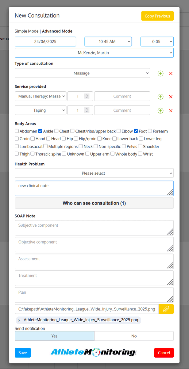 AthleteMonitoring.com tweet media
