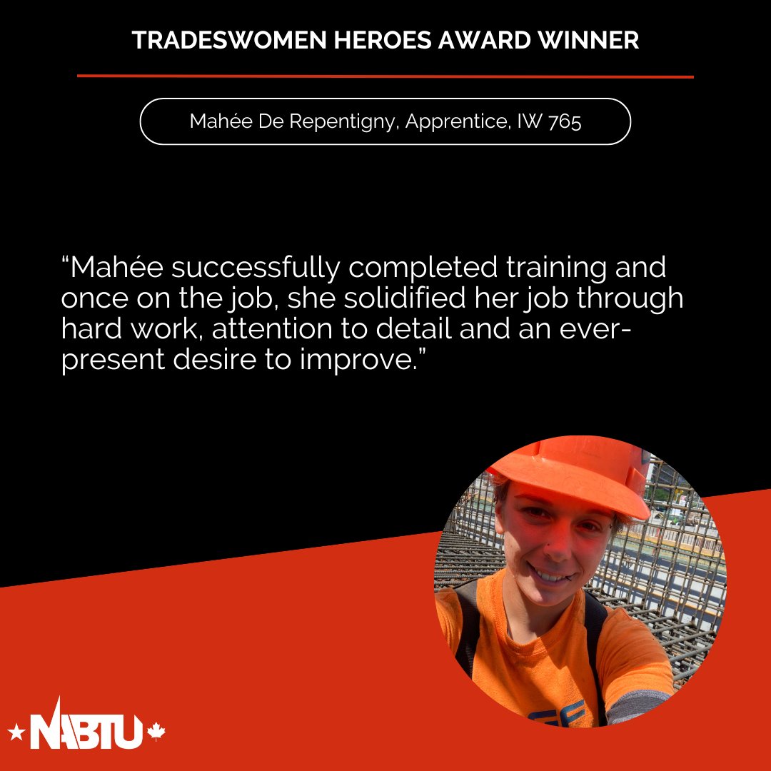 _TWBN_'s tweet image. Congrats to June's Tradeswomen Heroes Award Winners! These women are breaking barriers and paving the way for the next generation!