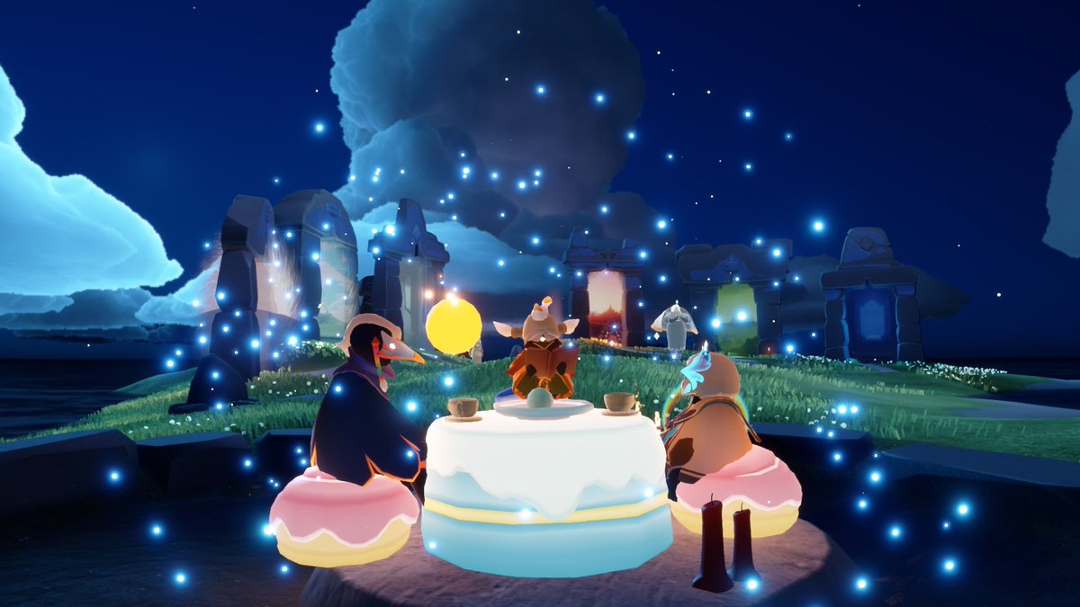 あげはさんとちくわぱんさんとSky！楽しかったー！！ありがとうございましたまた近いうちに飛びましょう🪽Skyのモチベめちゃくちゃ上がった、嬉しいな………