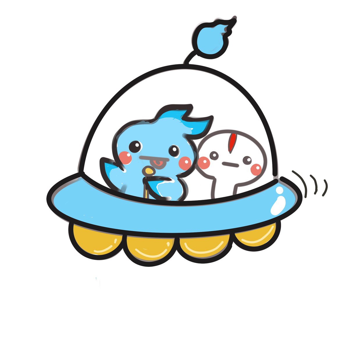【そらいろスケッチらいふ98日目】
今日はUFO🛸の日✨
#CNPファンアート
#CNPオロチ
#UFOの日