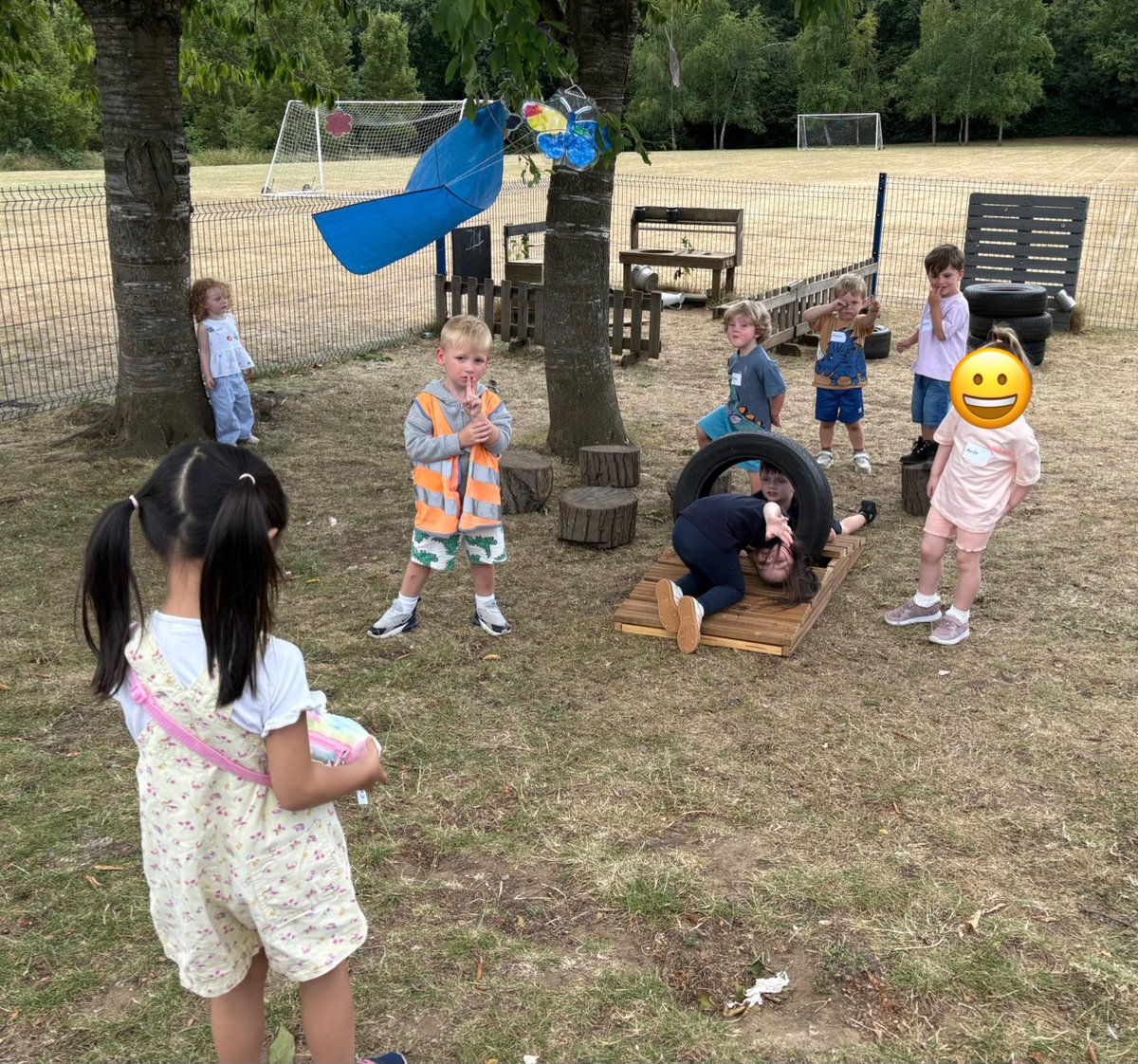 Our new Nursery children had a fantastic time exploring the meadow today! So much curiosity, excitement, and discovery already!