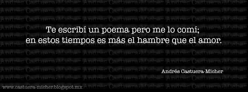 #ACM #Renglonería #RengloneroDeLaRoma #AndrésCastueraMicher #PoesíaMexicana #Poetuit #RengloneroDeLaRoma #Renglones #PoesiaMexicana #PoesíaBreve #CastueraMicher