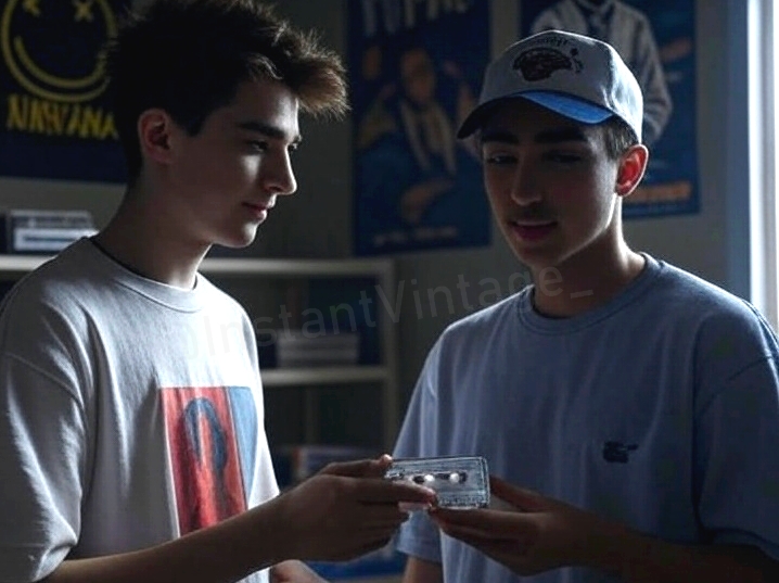 ➡️ Est-ce que vous prêtiez facilement vos objets à vos amis quand vous étiez plus jeune ? 🤔

Il n'était pas rare de prêter et se faire prêter une K7, un jeu, un livre...

Il fallait juste avoir confiance et éviter les crados qui rendaient tes affaires dans un sale état... 😤