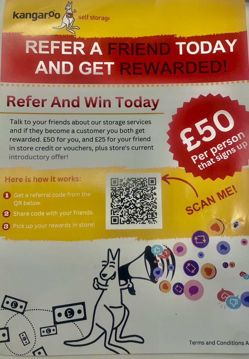 Refer a friend receive a £50 voucher , your friends also gets rewarded 😃😃