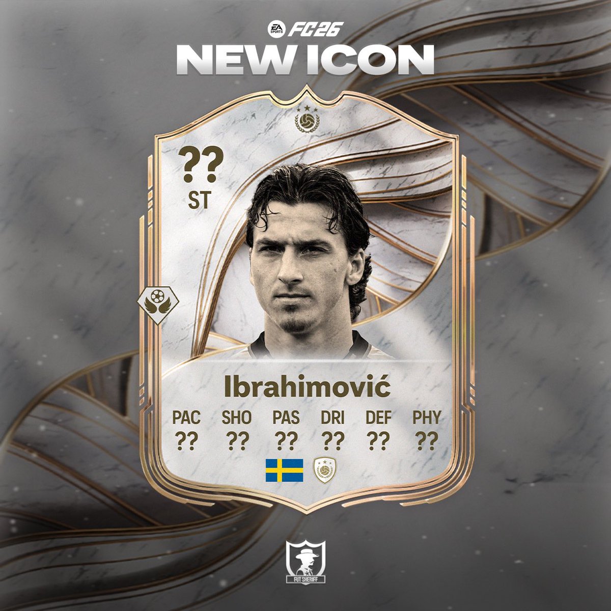 🚨 OH LA BOMBE ‼️‼️

ZLATAN IBRAHIMOVIC🇸🇪 SERA ICONE SUR FC26 😳😳✅✅