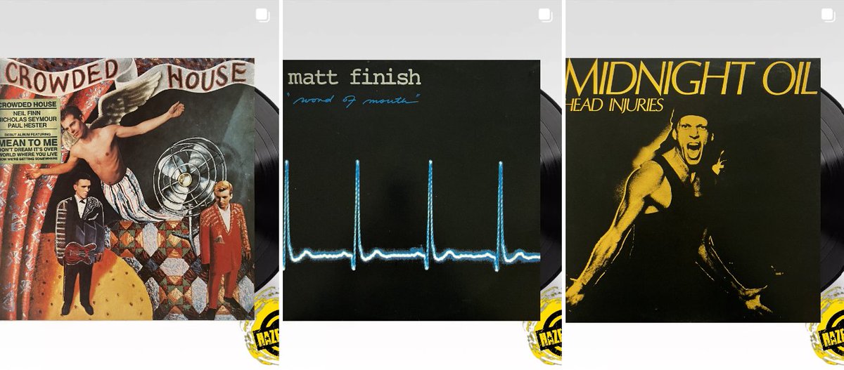 HazeRecords1's tweet image. Check It Out  
Follow Link &amp;amp; Shop Now

 ebay.com.au/str/hazerecords

#crowdedhouse #mattfinish #midnightoil #oils #Vinyl #Records #ozrock  #LP #hazerecords #hazemusic #buyvinyl #cds #sale #80s #80smusic #australia