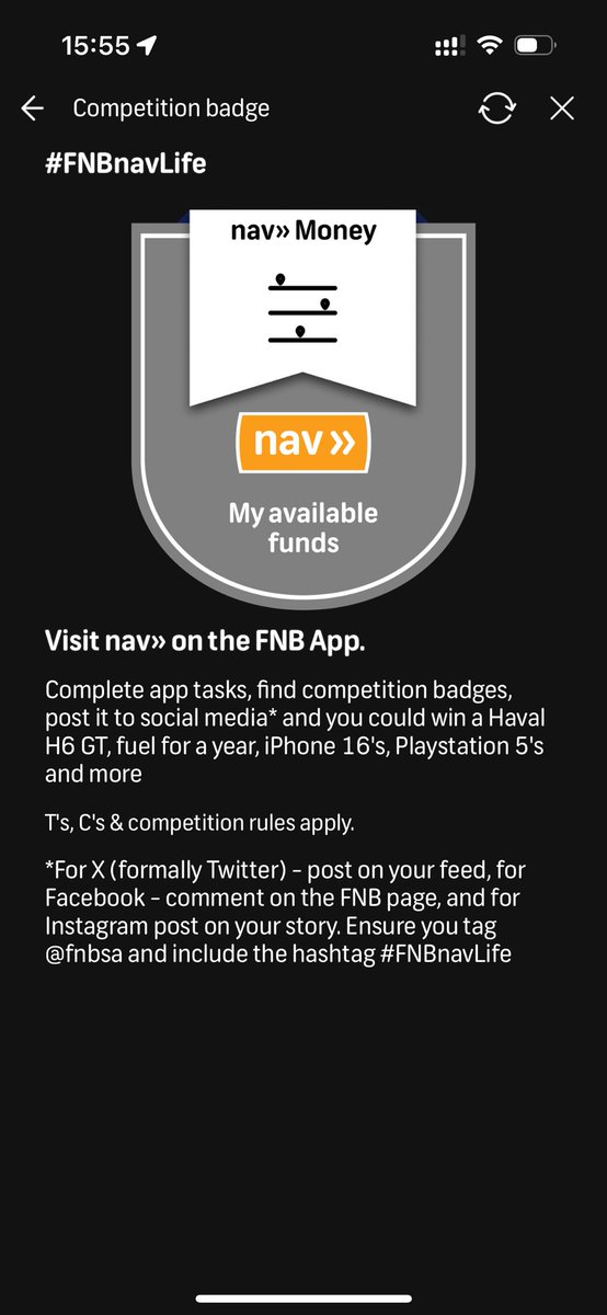 ZNdabaa's tweet photo. #Fnbnavlife @FNBSA https://t.co/ZwgAFZc2KN