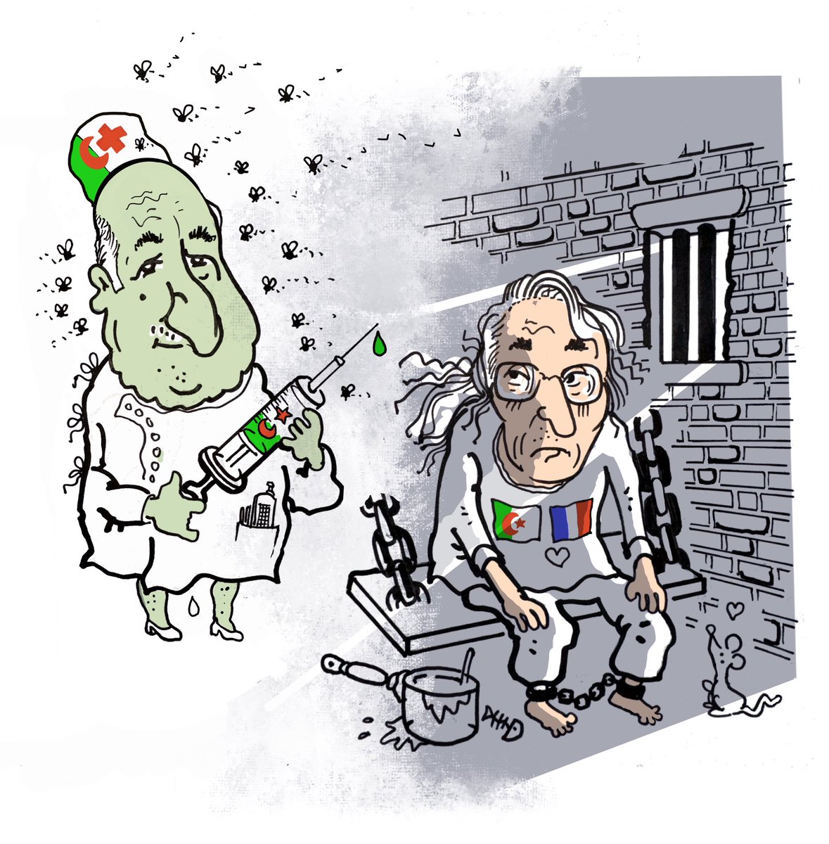 BOUALEM SANSAL: Le parquet de la cour d’Alger a requis dix ans de prison ferme  contre l’écrivain franco-algérien.