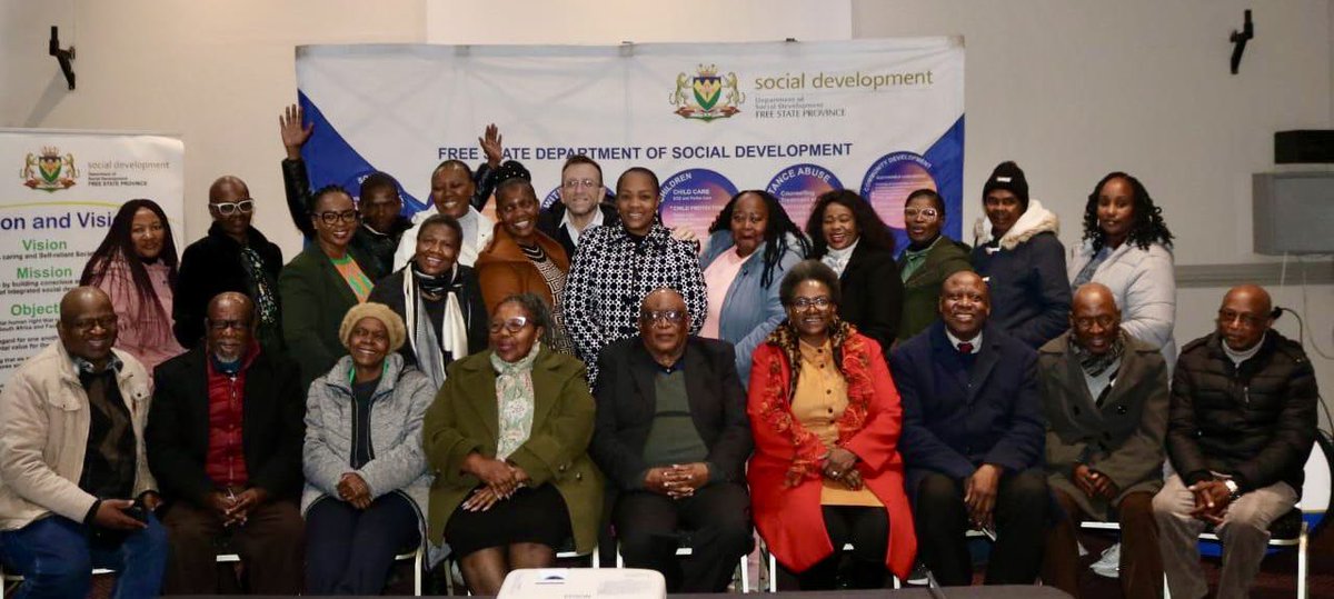 Address| Earlier, Commissioner Khwinana addressed older persons hosted by the Free State Department of Social Development (DSD), supported by the Premier’s Office, National Forum, and Provincial Forum of Older Persons in Bloemfontein, Free State.