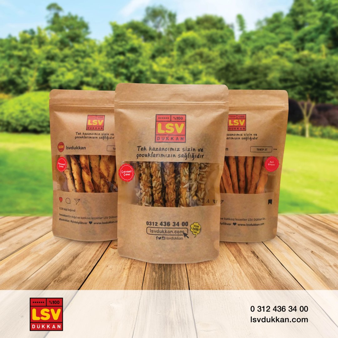 Parmesanlısı, çekirdeklisi, acılısı ya da tam buğdaylısı…🥖
LSV Dükkan grissinileri, her damağa hitap eden seçenekleriyle çay saatlerinizin vazgeçilmezi.

🛒 lsvdukkan.com