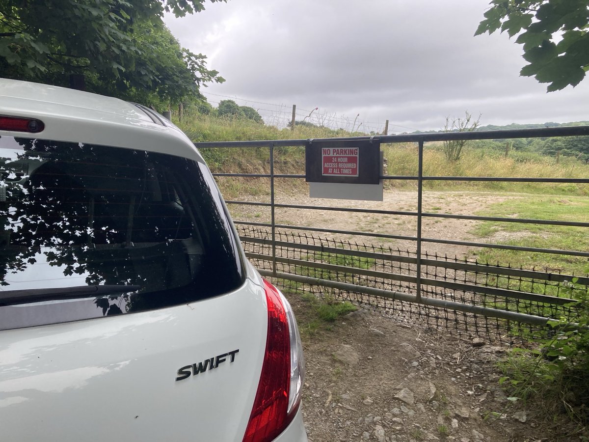 Off on daily walk 🚶‍♀️ with little one today &amp; came across this sign! Wonderful how some find simple instructions difficult to understand!