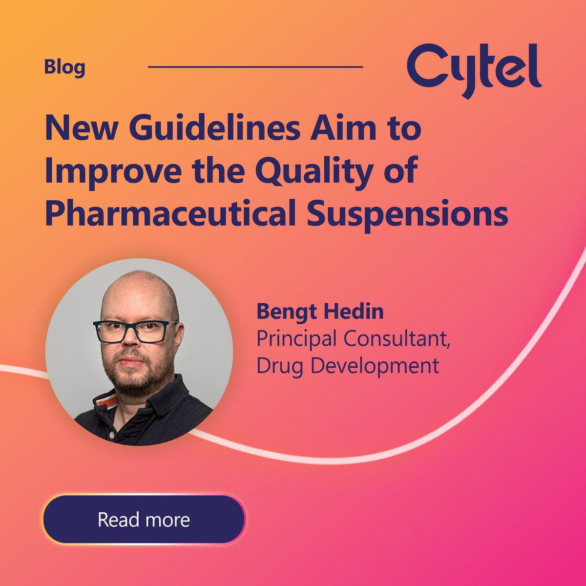 The USP is developing a new chapter to address quality attributes in pharmaceutical suspensions to ensure consistent dosing and therapeutic efficacy. Bengt Hedin discusses how these new guidelines can help compliance with regulatory standards: 
hubs.ly/Q03tm09j0