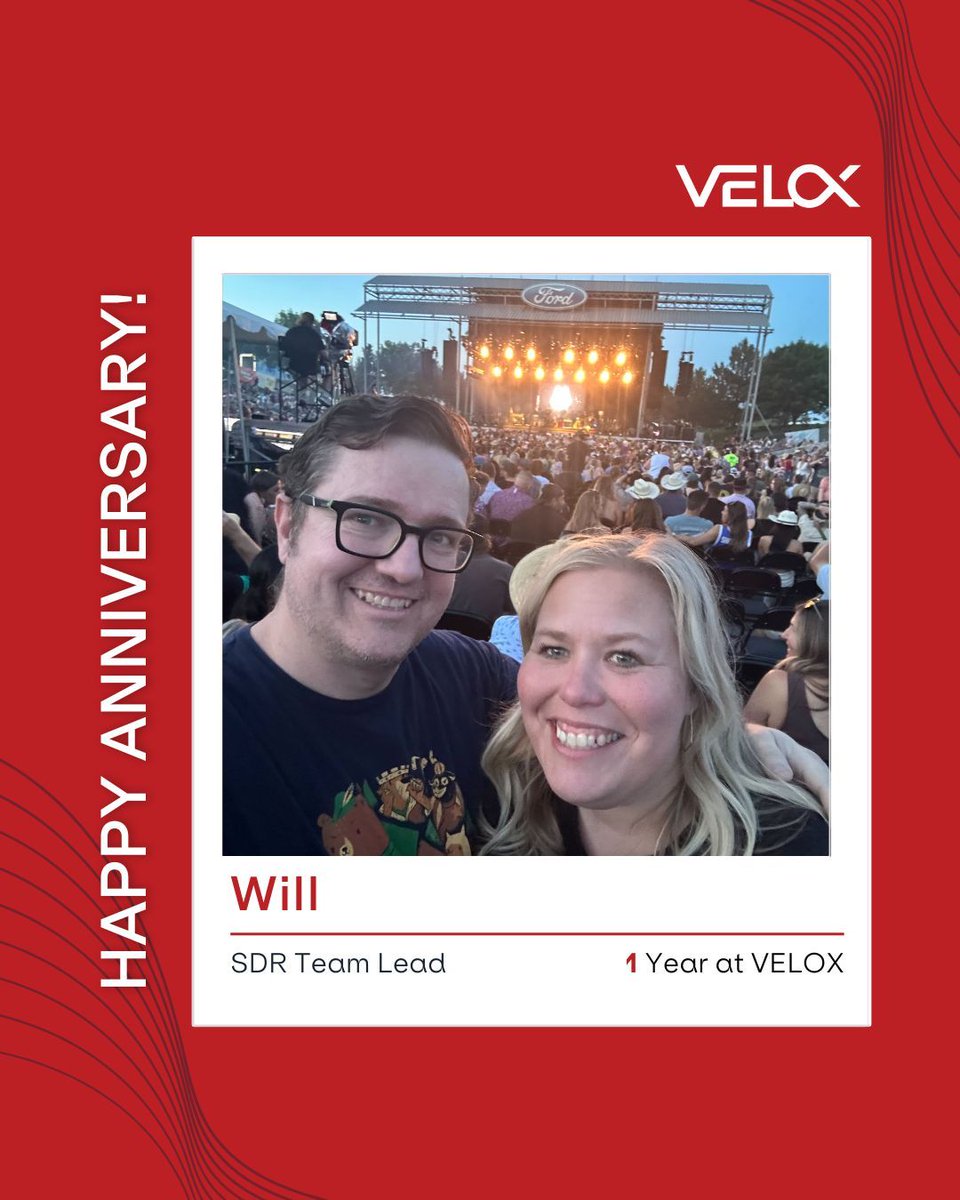 Cheers to one year with VELOX, Will!

Having you on board has been awesome, and we are lucky to have you on the team. Can’t wait to see what year two brings! 

#workanniversary #oneyearclub #sales #marketingagency #VELOX
