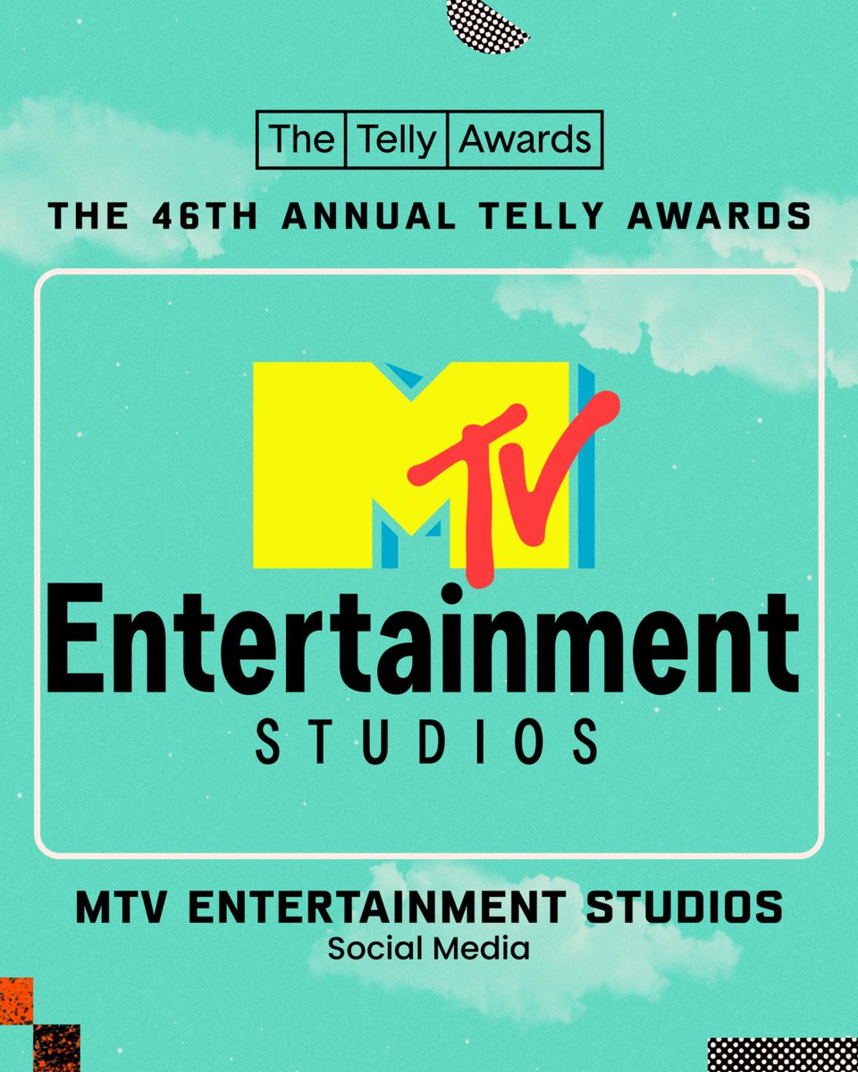 Stories take shape at MTV Entertainment. 🏆 

With multiple Telly Awards including 32 in Social Media, their storytelling continues to connect and inspire. 

Behind MTV, Comedy Central and more, their work drives culture forward. 🎬