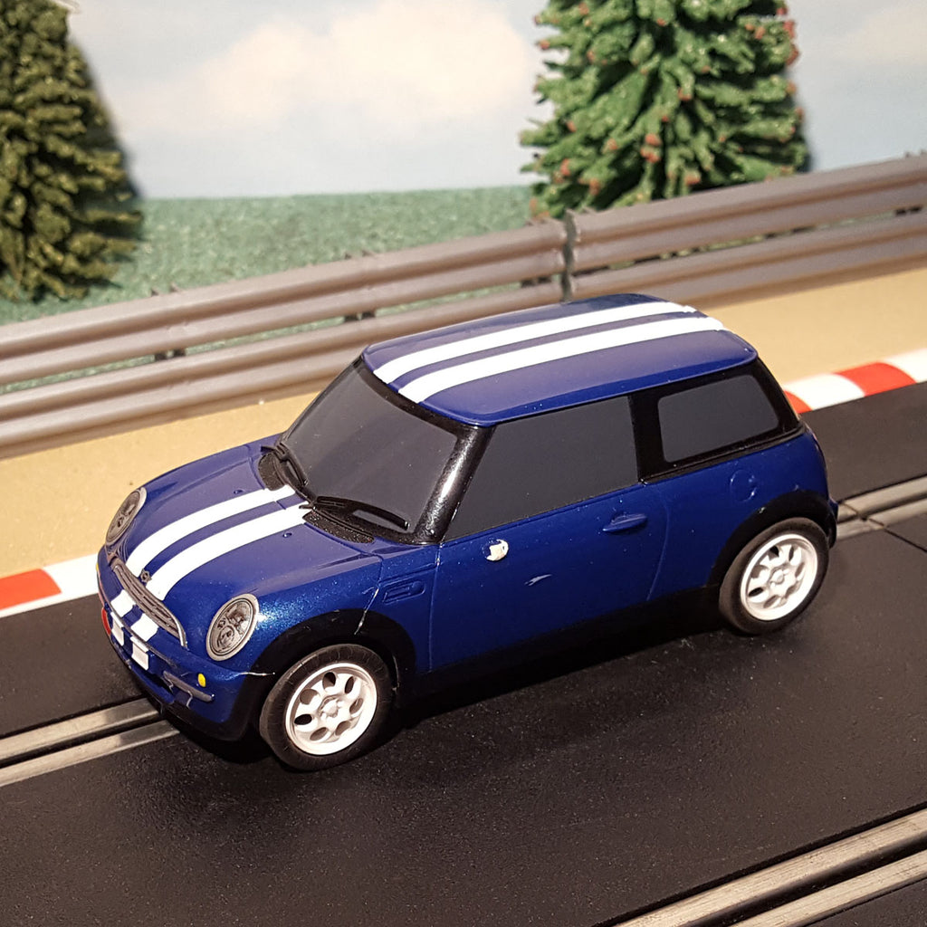 Check out this product - Scalextric 1:32 Car - Blue BMW Mini Cooper - Blue Roof With White Stripes #M 
starting at £14.99. 
Shop now 👉👉 shortlink.store/9hdlnlnixhwe #scalextric #slotcar #slotcarracing #scalemodel
