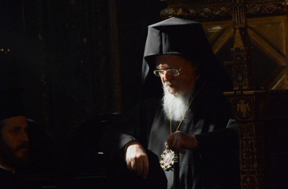 OrderStAndrew's tweet photo. The Ecumenical Patriarchate and His All-Holiness Ecumenical Patriarch Bartholomew personally expressed their profound sorrow for the victims of the terrorist attack at the Greek Orthodox Church of Prophet Elias in Dwel’a, Damascus, Syria. https://t.co/WmcdxKsnc2 https://t.co/Zdl83BmsfI
