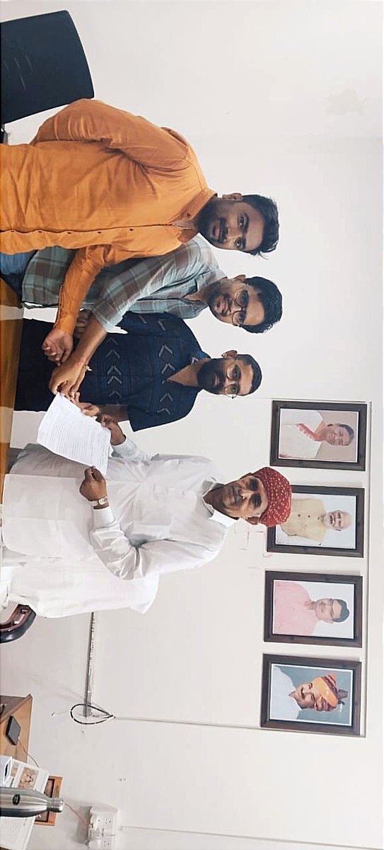 कं. अनुदेशक संघ सिरोही जालौर 🛕🚩 (@cassirohijalor) on Twitter photo सिरोही जालौर के साथियों द्वारा आज का प्रयास महत्वपूर्ण साबित होगा 🚩
सिरोही सांसद <a href="/lumbaram64/">Lumbaram Choudhary</a> द्वारा
माननिय
1 <a href="/dpradhanbjp/">Dharmendra Pradhan</a> केंद्रीय शिक्षा मंत्री
2 <a href="/madandilawar/">Madan Dilawar</a> जी
3 <a href="/RajCMO/">CMO Rajasthan</a>
4 निदेशक सीताराम जी जाट
5 शिक्षा सचिव कृष्ण कुणाल जी
तक पहुँचा दी गयी है🙏
👊किसी के भरोसे नहीं हम सिरोही जालौर के साथियों द्वारा आज का प्रयास महत्वपूर्ण साबित होगा 🚩
सिरोही सांसद <a href="/lumbaram64/">Lumbaram Choudhary</a> द्वारा
माननिय
1 <a href="/dpradhanbjp/">Dharmendra Pradhan</a> केंद्रीय शिक्षा मंत्री
2 <a href="/madandilawar/">Madan Dilawar</a> जी
3 <a href="/RajCMO/">CMO Rajasthan</a>
4 निदेशक सीताराम जी जाट
5 शिक्षा सचिव कृष्ण कुणाल जी
तक पहुँचा दी गयी है🙏
👊किसी के भरोसे नहीं हम