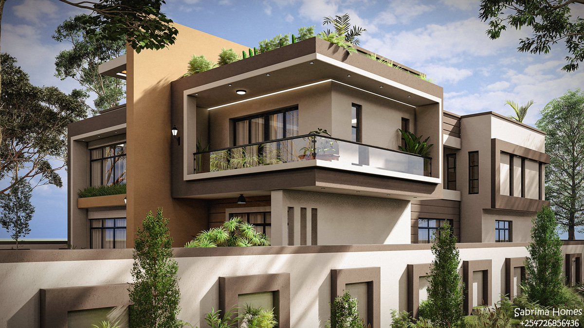 A 4 Bedroom all ensuite maisonete with double volume lounge.
