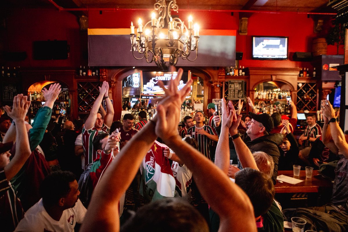 FluminenseFC's tweet photo. Depois das festas inesquecíveis em New York, é chegada a hora de a torcida Tricolor ocupar Miami!

Amanhã tem Fluminense Football Club no Hard Rock Stadium! https://t.co/wLo1VKK1eD