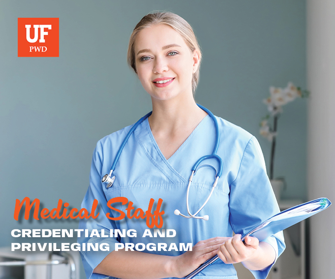 AccessUF's tweet image. Make a difference in the healthcare industry with our Medical Staff Credentialing and Privileging Program. Learn fully online and at your pace!
Reserve your spot today! go.ufl.edu/czot3x3