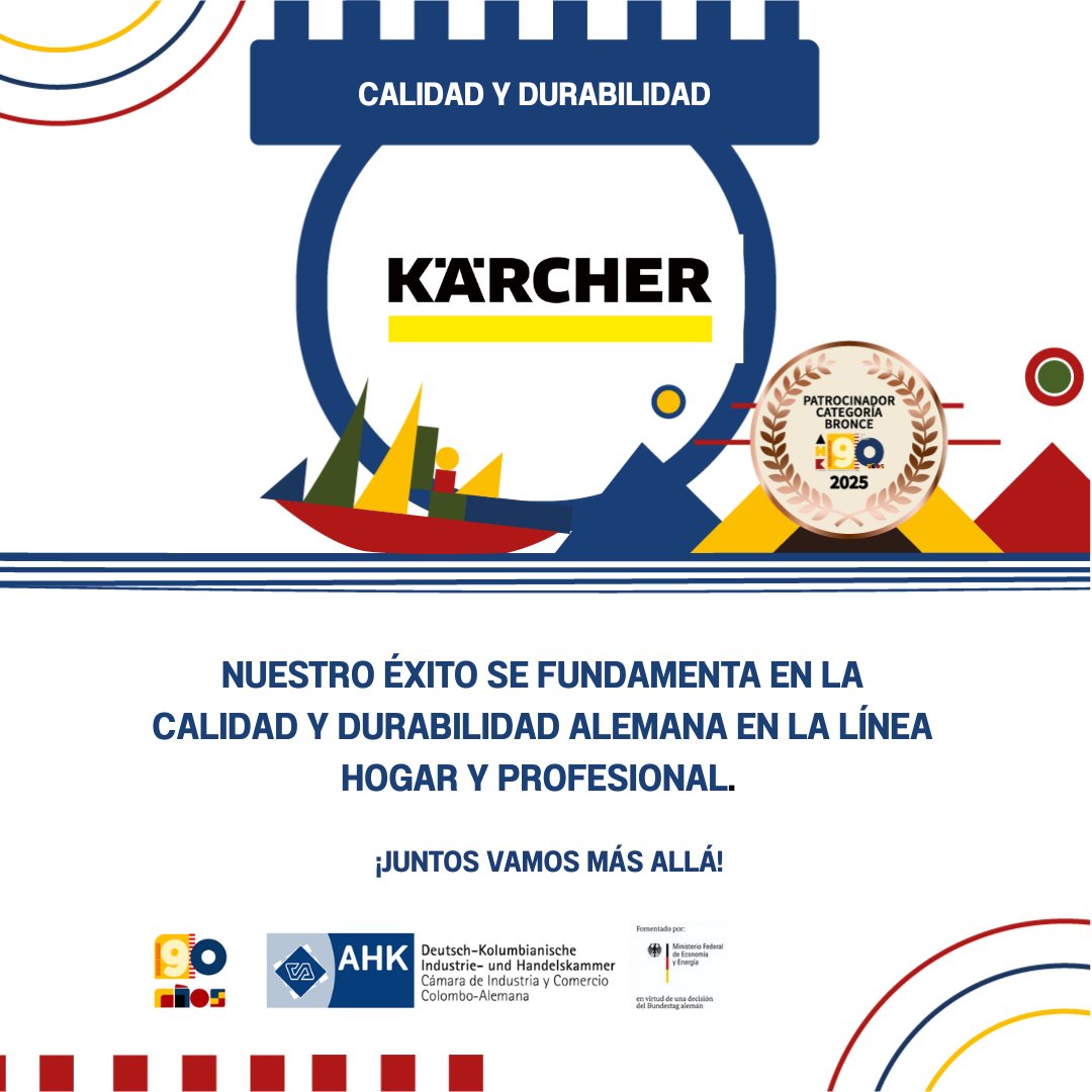 ✅Nuestro éxito se fundamenta en la calidad y durabilidad alemana en la línea hogar y profesional.  
 
🤝Este posicionamiento se consolida a través de una robusta red de distribución y servicio postventa en todo el país .  

📲 Mayor información en  tiendakarcher.com