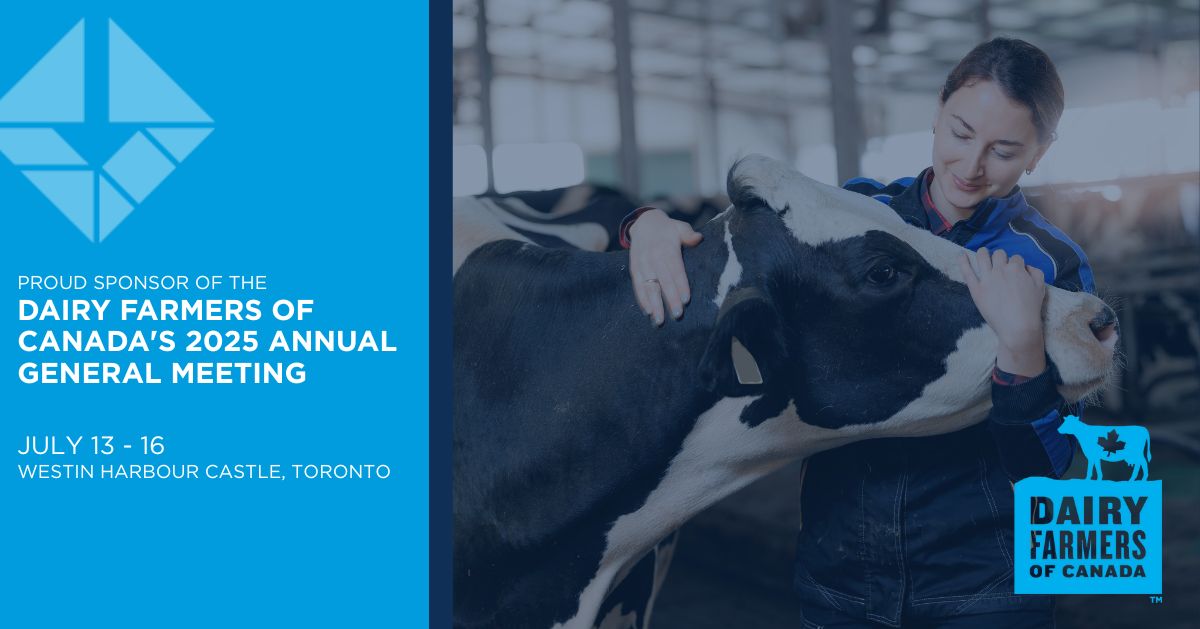 Vitalus is proud to sponsor the Dairy Farmers of Canada’s 2025 Annual General Meeting, happening next month!

As the industry continues to evolve, we're committed to driving progress and working together to shape the future of dairy.

Register now: na.eventscloud.com/website/85490/