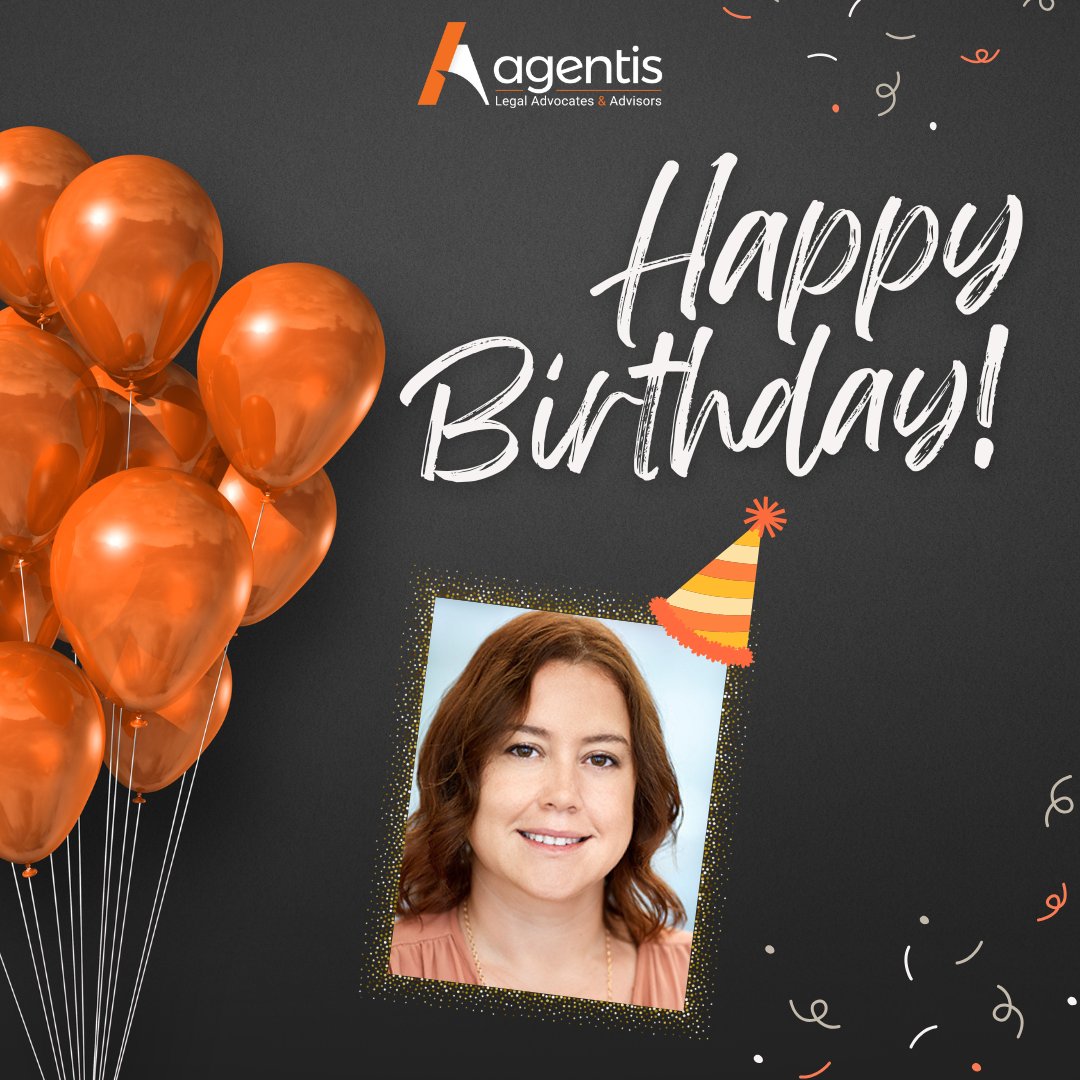 AgentisLaw's tweet photo. Congratulations to Soraya Acosta on her 7th anniversary at Agentis and best wishes to Jackie Betancourt on her birthday earlier this month. https://t.co/V6vYH5nSl0