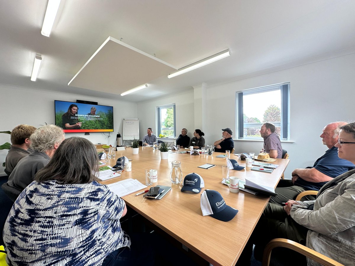 Great to have the <a href="/The_RHS/">The RHS</a> visit us today for a behind-the-scenes look at how we develop new varieties and maintain such high seed quality.

They came to learn more about the professional side of breeding — and how those lessons might be shared with home gardeners too.

Always