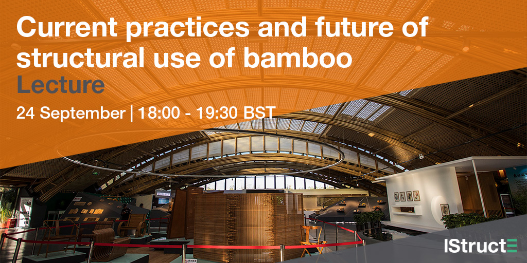 IStructE's tweet image. Discover the latest in structural bamboo use from updated design codes and guides to innovations in engineered and whole-culm bamboo products.

Book your free place now: istructe.org/events/hq/2025…

#SustainableConstruction #BambooArchitecture #EngineeredBamboo