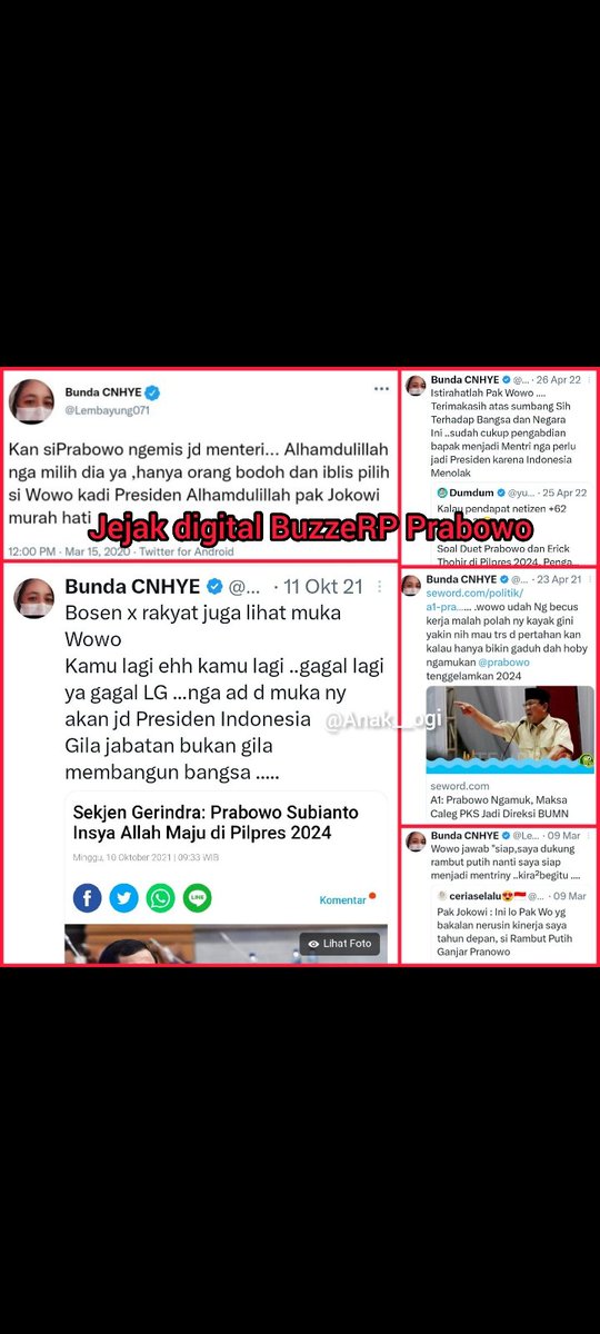 <a href="/Opposisi6890/">Opposisi6890</a> <a href="/Lembayung071/">Bunda CNHYE</a> <a href="/jokowi/">Joko Widodo</a> Jejak2 kakinya masih nampak..