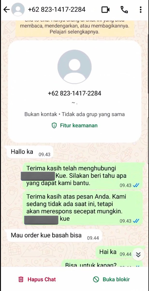 adiDIIIII_'s tweet photo. HATI-HATI UNTUK YANG PUNYA USAHA

Ini orang suka nipu banyak pengusaha ga tau apa tujuannya, anjg emng. Orang mau usaha mau nipu nipu, alhamdulillahnya usaha gw ga kena karna riset ke semua sosmed dan check ke get kontak. Tapi pas mau di totalin balesan dia kek tai aja https://t.co/09F6qlCuNn