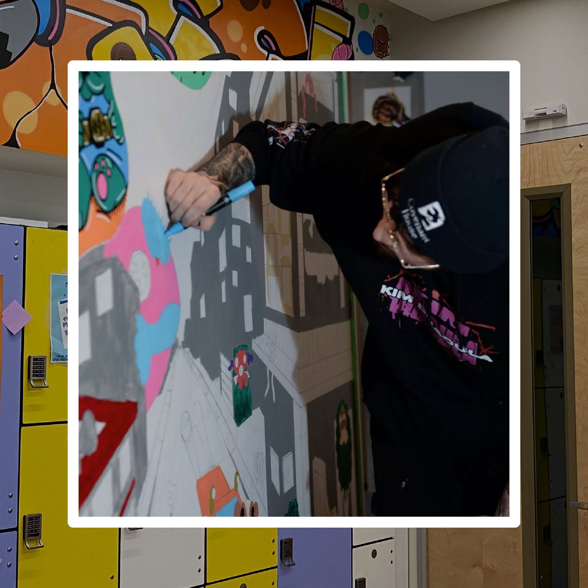 Growing up, Keyvan faced barriers. Now, as a peer support worker at #CHV, he uses his art to build trust and connection with marginalized youth. 

Experience his artwork at a dinner + art event at Honey Salt Vancouver Proceeds support CHV.  

#PeerSupport #YVRArt