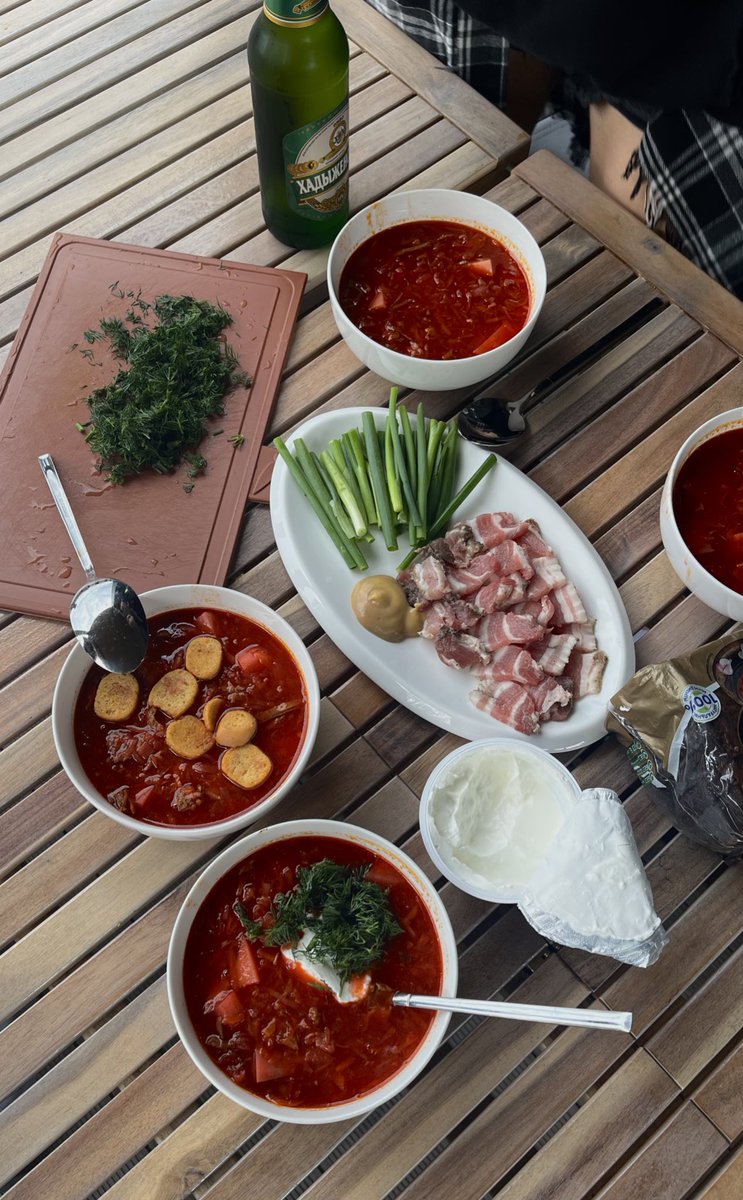 наш обед сегодня выглядит так