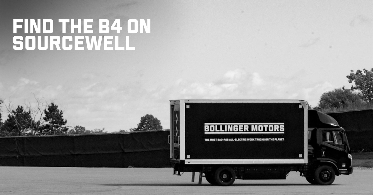 Calling all government fleets! The all-electric Bollinger B4 is ready to go to work as a public servant in your government or municipal fleet— find it listed on the Sourcewell website via our partners at National Auto Fleet Group (#032824-NAF).  

ow.ly/MRPR50WeZSH